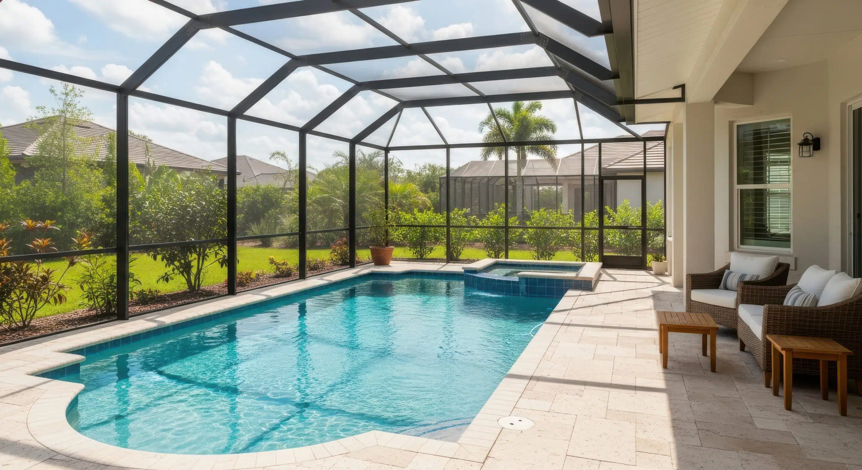 How Often Should You Repaint a Pool Cage in Central Florida’s Sun and Salt Air?